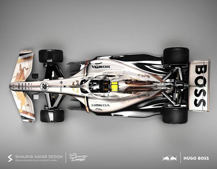 Hugo Boss Livery - Shaurya Nayar Design